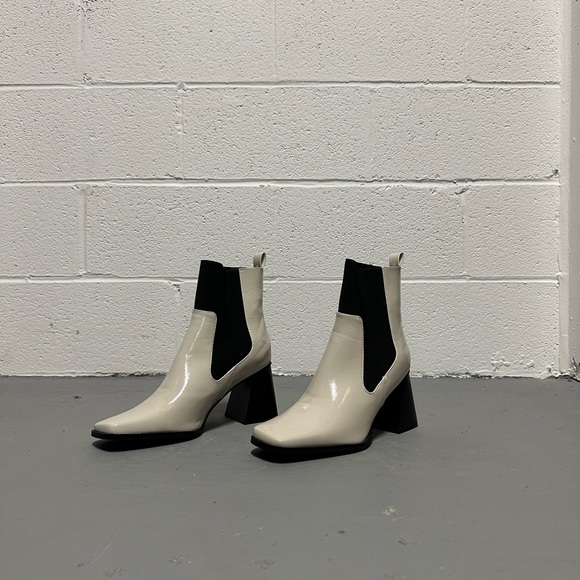 Raid Off-white Ankle Boots - Picture 1 of 6